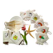 Khẩu trang muslin hình con vật dễ thương